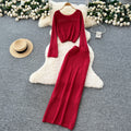 Summer Women's Casual Sets Top And High Waist Solid Slim Knitted Skirts Set Clothing Wholesale