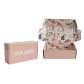 Manufacture Color Corrugated Printed Flute E-Commerce Packaging Underwear Shipping Mailer Box With Custom Logo
