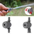 1/4" Adjustable Flow Mini Valve 6mm Shut-off Valve Plastic Water Controller Switch Garden Irrigation Fitting MegaBDM