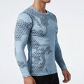 Latest High Quality Breathable UPF50+ Men's Rash Guard Long Sleeve Quick Dry Eco-Friendly Professional Made All Sizes
