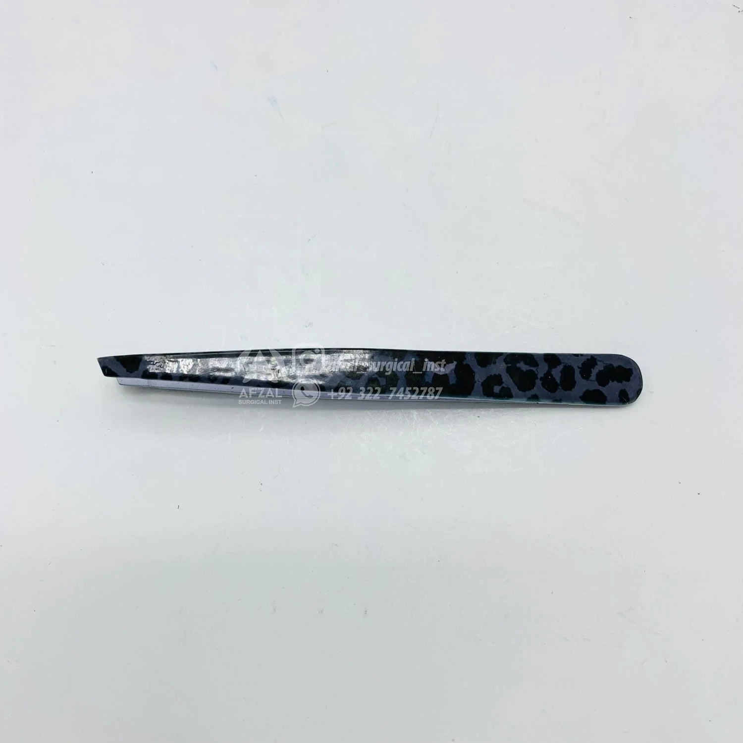 Personalised Eyebrow Tweezer Paper Coated Handles Custom Design Private Label Bulk by ASI