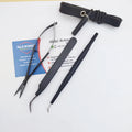 Sustainable Eyelash Extension Tweezers with Spring Scissor Eyebrow Tweezers Holder Protective Bracelet Product Type