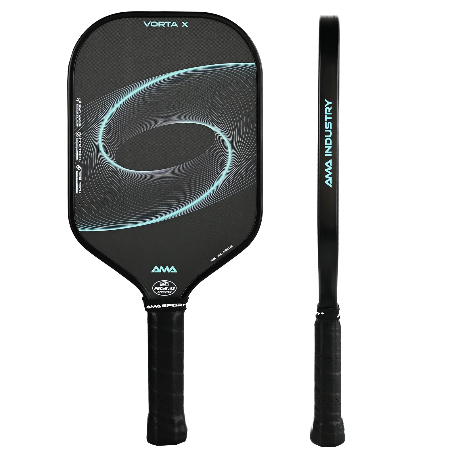 2026 AMA Latest Design VortaX High Tech with T700 Carbon Fiber Pickleball Paddle OEM/ODM