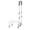 Adjustable Assist Bed Side Foot Stool Handrail for Elderly Adults Seniors High Beds Rails Handmade Panel Seniors Handicap Bed
