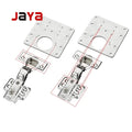 JAYA Hinge Repair Plate Cupboard Cabinet Door Hinge Repair Kit Cabinet Hinge Repair Plate