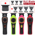 Kemei KM-999 Hair Trimmer for Men DLC T-Blade Zero Gapped LED Display Cordless USB Professional Hair Clipper Finishing Machine