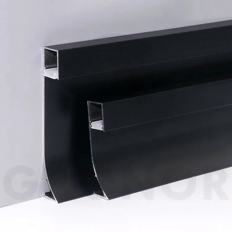 Foshan Black Ceiling Shadow Gap Profile Led Ghonor Factory Free Sample