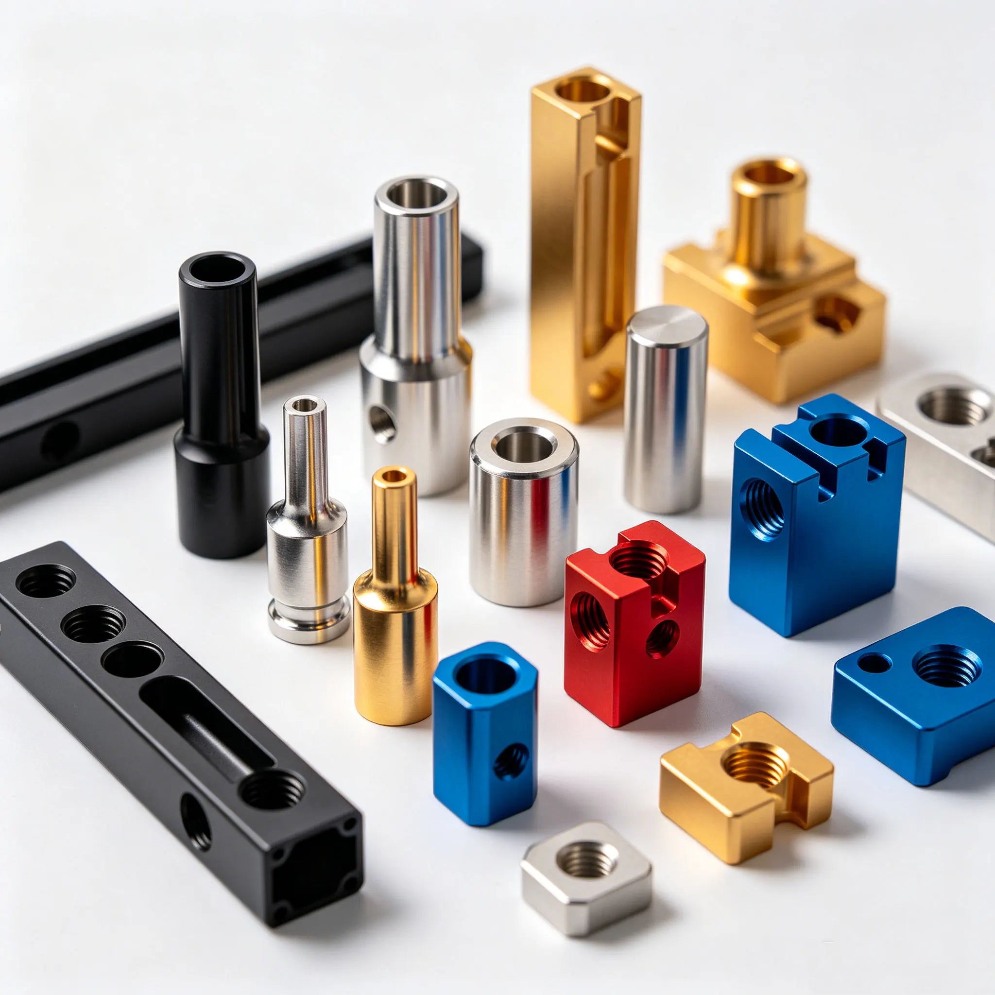 China Finest CNC Stainless Steel Aluminum Brass Machinery Customized CNC Machining Parts