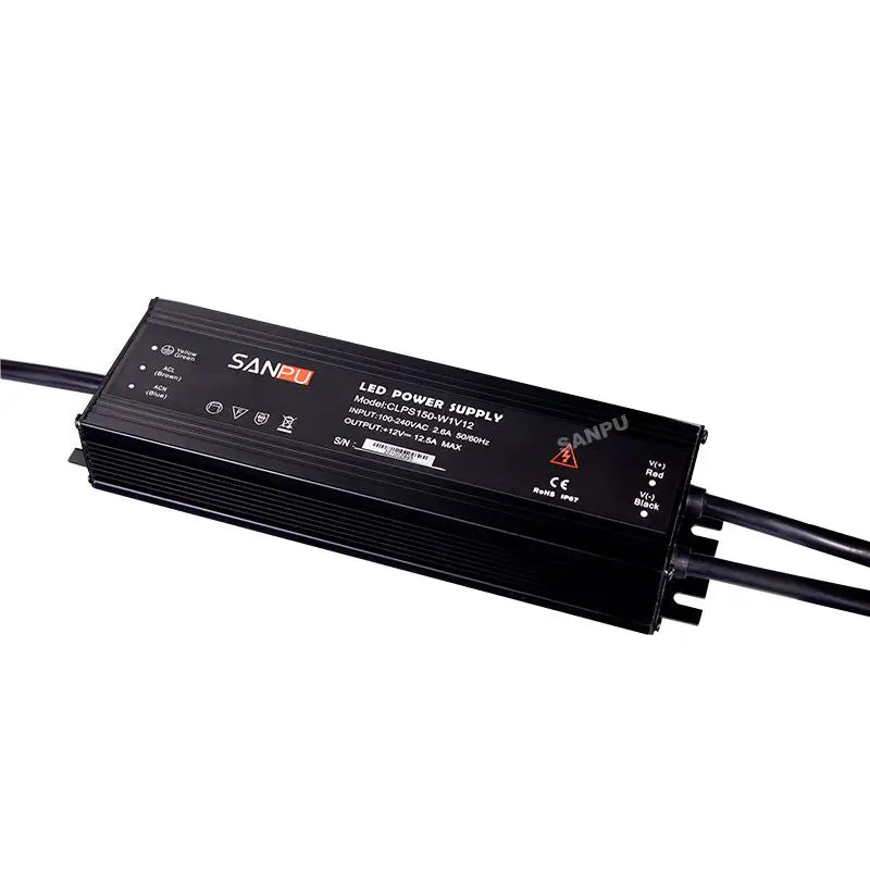 300W 24V 10A Waterproof AC-DC Plastic Switching High Efficiency CE ROHS Certified Power Supply Outdoor Floor Lights IP67 LED