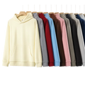 Oem Customized logo Design Solid Color Style 380G Heavyweight Loose Fit Trendy Drop Shoulder Jacket Custom Hooded Hoodie MegaBDM
