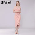 Party Evening Dresses Elegant Halter Night Gown for Women Dresses Lady Elegant Dress