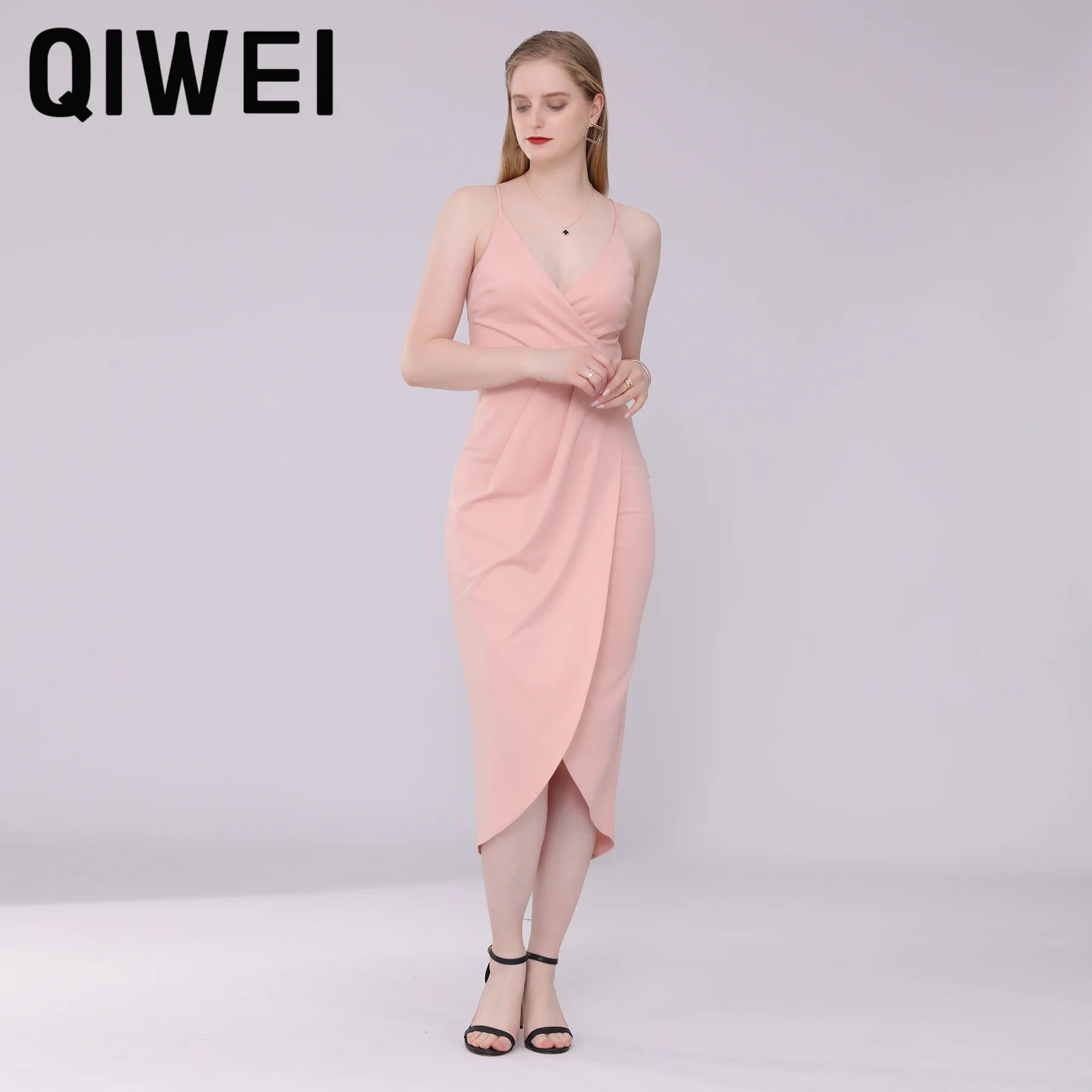 Party Evening Dresses Elegant Halter Night Gown for Women Dresses Lady Elegant Dress