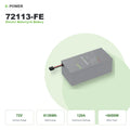 X-POWER XP-S600 72V 30Ah Lithium Ion Battery Pack 2160Wh Smart Bluetooth BMS Metal Case for Electric Motorcycle E Bike Scooter MegaBDM