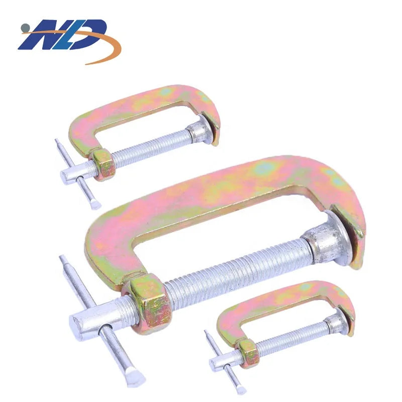 Manufacturer Straight Wood Clip Flat Pliers g Clamp 3-4-5-6-8 "G Clamp Fixed C Clamp