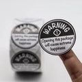 Customized Waterproof Product Label logo Bottle Sticker Self-adhesive Bottle Label Roll logo Label Sticker Printing