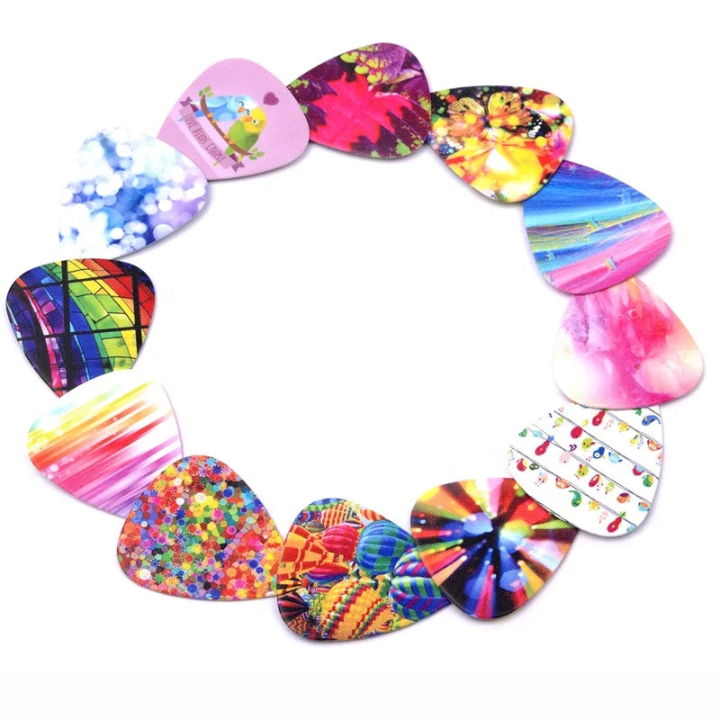 Wholesale OEM Custom Guitar Accessory Standard Size Best Celluloid Guitar Picks Plectrum for Sale