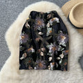2025 Winter Sequined A-Line Skirt Women Velvet Skirts for Girls Casual Skirt Clothes Women Wholesale