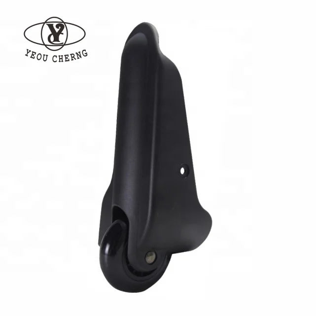 Travel Bags Luggage Caster Wheels Black Eco-friendly TW Plastic Clear Soft Triangle Corners 70mm Plastic Loop Ring Keeper 225mm MegaBDM