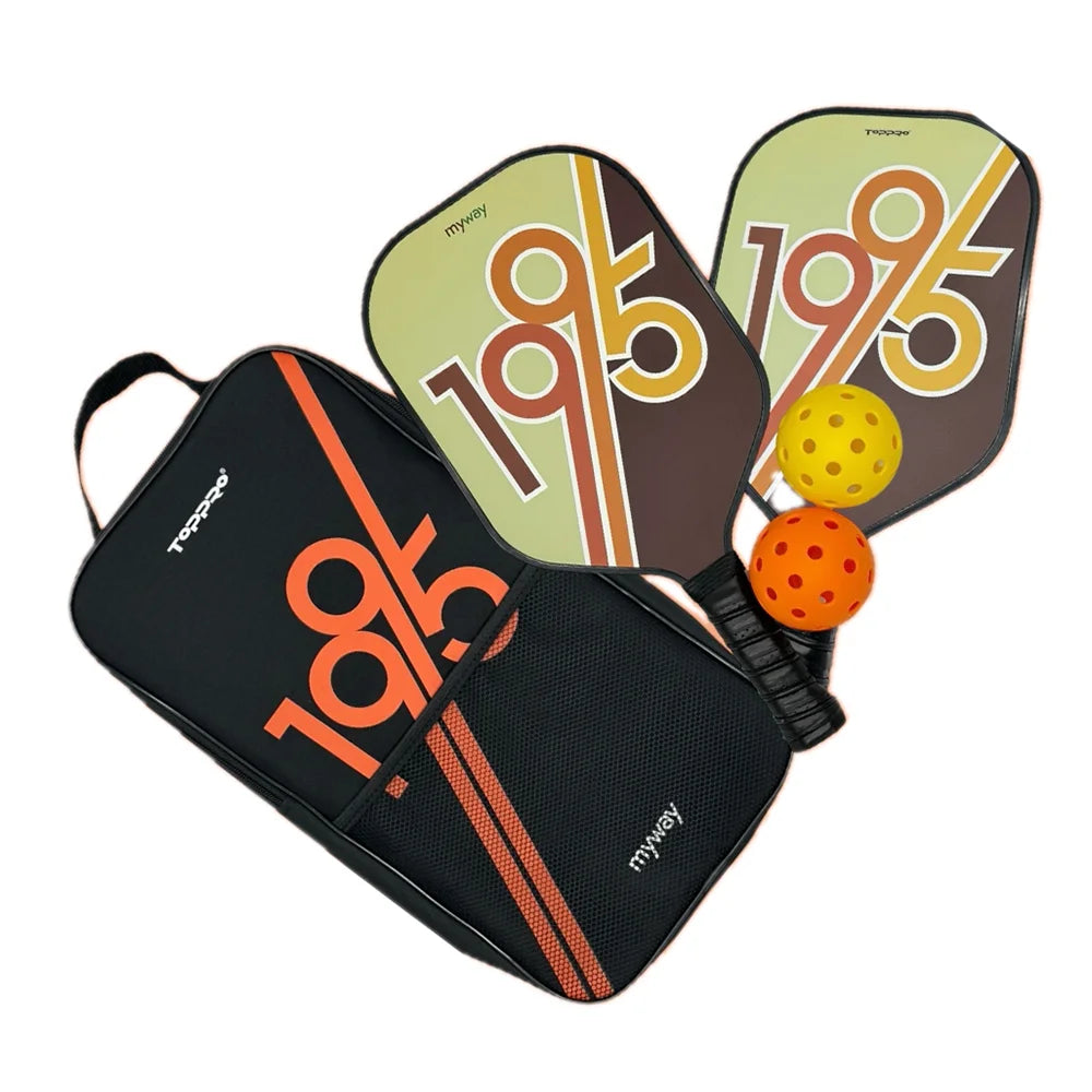 Edgeless Pickleball Paddle with Thickness for Squash Balls