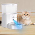 3L Capacity  Stainless Steel  Automatic Food Dispenser Smart Pet Feeder with Camera Timer and App Control for Cat and Dog Bowl