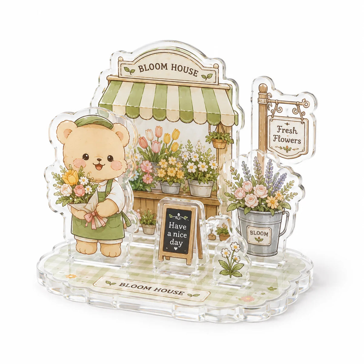Custom Acrylic Stands Can Be Printed with Personalized Logos Multi-insert Display Racks Suitable for Promotional Gifts. MegaBDM