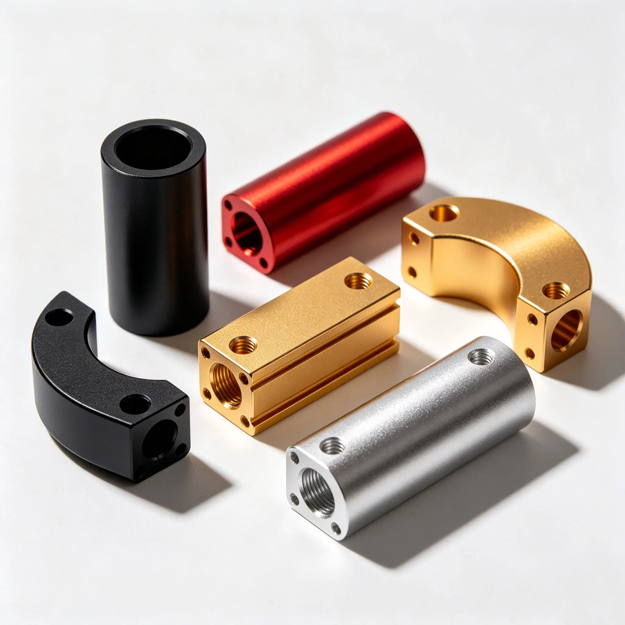 Customized High Precision Aluminum CNC Machining Turning Mechanical Component Industrial Parts ROOVO Brand Model R2 1.5mm