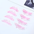 Libeauty Korean Lash Lift Pads with Pagoda Shape Soft Lash Lift Shield with Lines 4 Sizes Glueless Silicone Lash Lift Rods MegaBDM