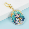 Custom Gradient Acrylic Keychains Custom Acrylic Charms Keychains Gradient Colors Acrylic Keychains
