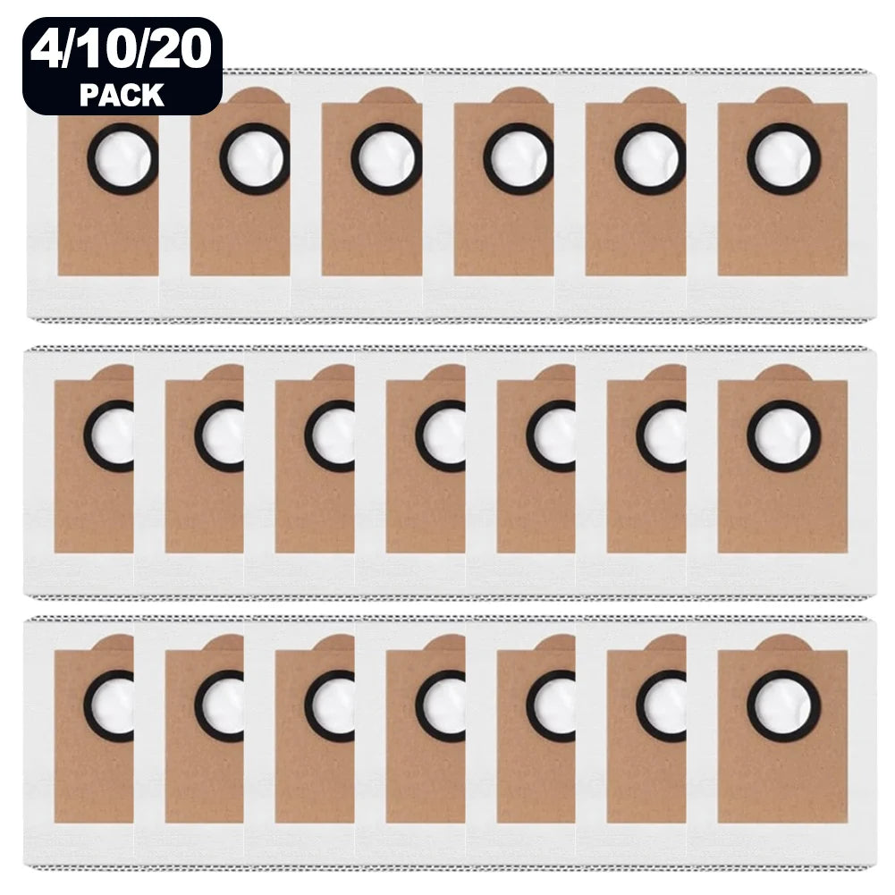 Replacement Bags For Lefant For M3 Max Robot Vacuum, Large Capacity 3.5L, Disposable Dust Bags With Advanced Filtration