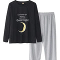 Women's Luxury Vintage Elegant Casual 100% Cotton Pyjama Sleepwear Elastic Waist Soft Printed Pattern Knitted Front Summer