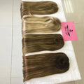 Ready to Ship High Density Jewish Hair Topper Extension for Women Highlight Silk Based Hand Tied Human Hair Topper