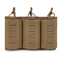 Hot Selling Quality Tactical Gears Equipment MOLLE Accessories Utility Tactical Vest Triple Magazine Mag MOLLE Pouches Bags