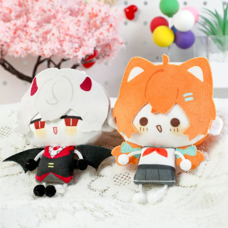 Vograce Plush Toy Keychain Wholesale Custom Stuffed Keychain Plush Toys Fluffy Small Size Animal Dolls Keychains MegaBDM