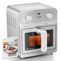 2026 New Healthy All-Metal Air Fryer 6L 1700W View Window 304 Stainless Steel No-Coating Multifunctional Air Fryer