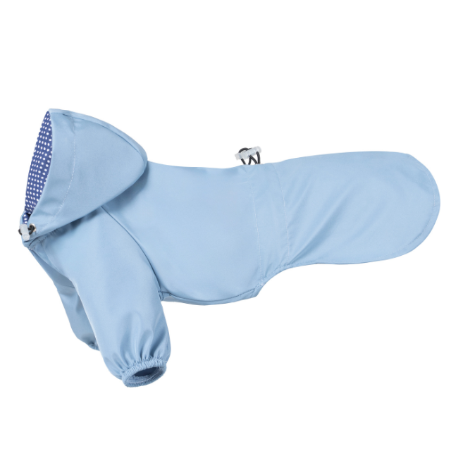 4-Leg Dog Raincoat – Solid Colour Polyester Pet Jacket – Custom Stylish Spring Rain Wear – EU Local Stock
