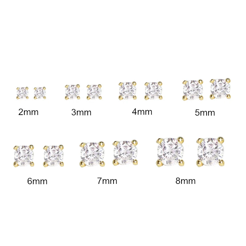 ROXI Fashion Minimalist 925 Sterling Silver Hollow Butterfly Charm Stud Earrings
