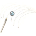 Hair Extension Loop Needle Threader Pulling Hook Tool and Bead Device Tool Black Loop Threader for Hair or Feather Extensions