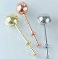 Custom Colorful Blooming Bulk Tea Balls Flower Stainless Steel Infuser With Longer Handle Coffee Tea Set