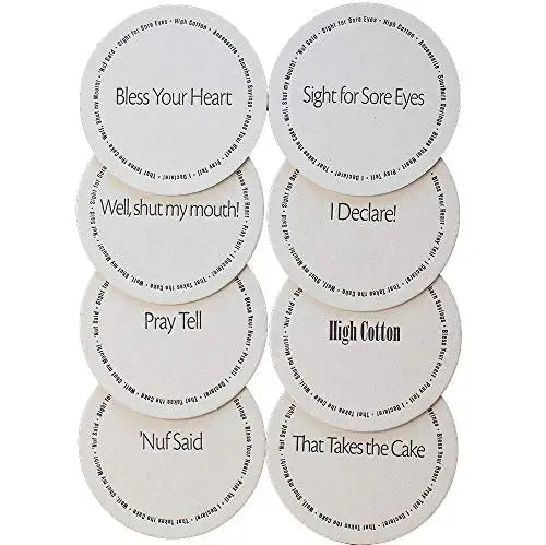 Wholesale Custom Water Absorbent Tea Cup Coasters with Kraft Paper Cardboard Fancy Paper Types