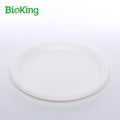 BioKing Top Fashion Microwaveable Patravali Party Disposable Paper Sugarcane Bagasse Plate