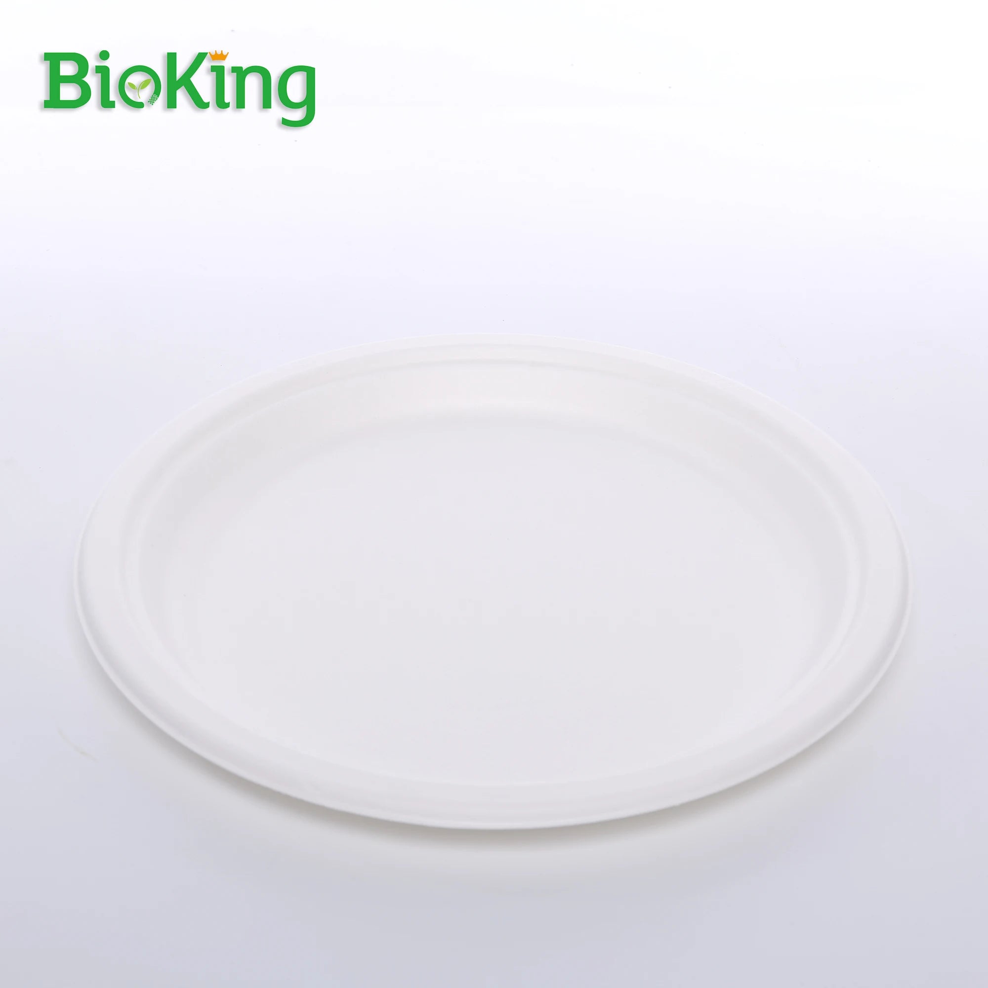 BioKing Top Fashion Microwaveable Patravali Party Disposable Paper Sugarcane Bagasse Plate