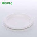BioKing New Listing Compostable Disposable Paper Plates Risotto Dish Covers Chargers for Parties Made Sugarcane Biodegradable