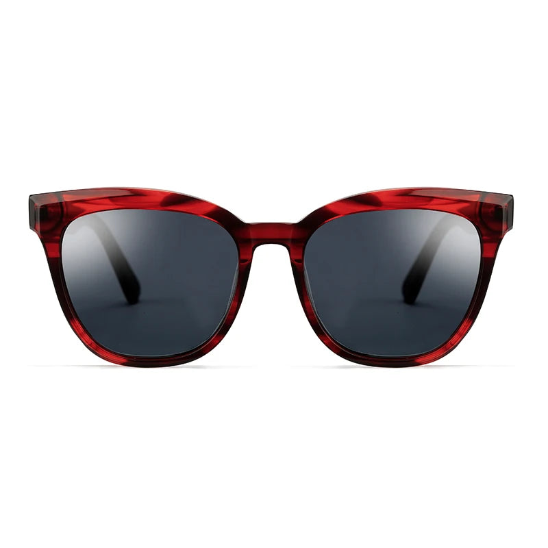Latest YC OPTICAL Fashion  Ladies clear pink Acetate Polarized Sunglasses