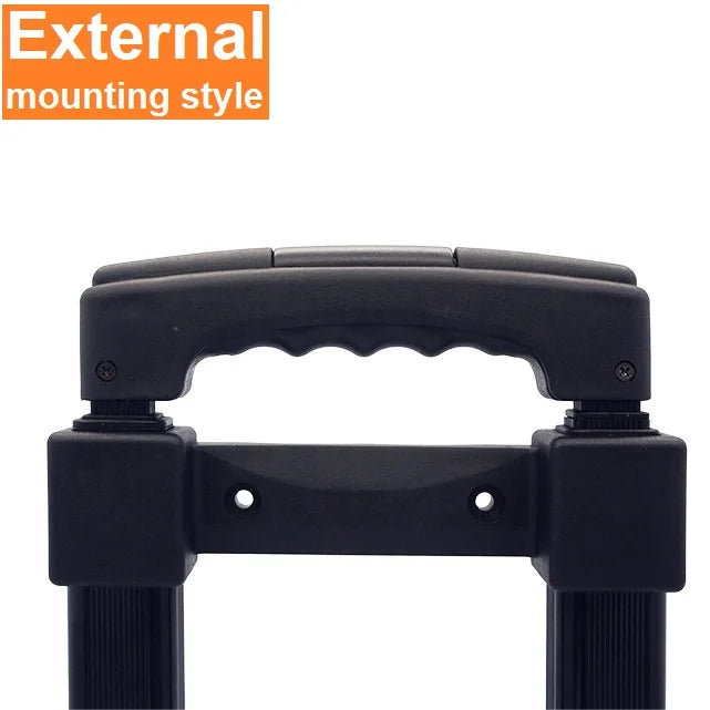FT05-B-B Durable Detachable Adjustable Backpack Luggage Handle Extension Trolley for Travel Bags
