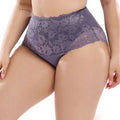New Design Plus Size Seamless Bikini Panty Europe Lace Briefs for Fat Women Knitted Spandex Underwear