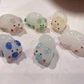 Murano Glass Handmade Lampworking Animal Figurines Folk Art Home Decor