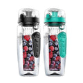 2025 BPA Free Juicer Water Bottle With Infuser Fruit Tritan Water Bottle Drinking Shaker Cup Bottles