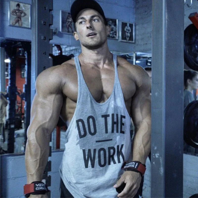 Wholesale Customized Graphics Gym Clothing Bodybuilding Stringer tank Top Men tank Tops Summer Sports Sleeveless Shirt