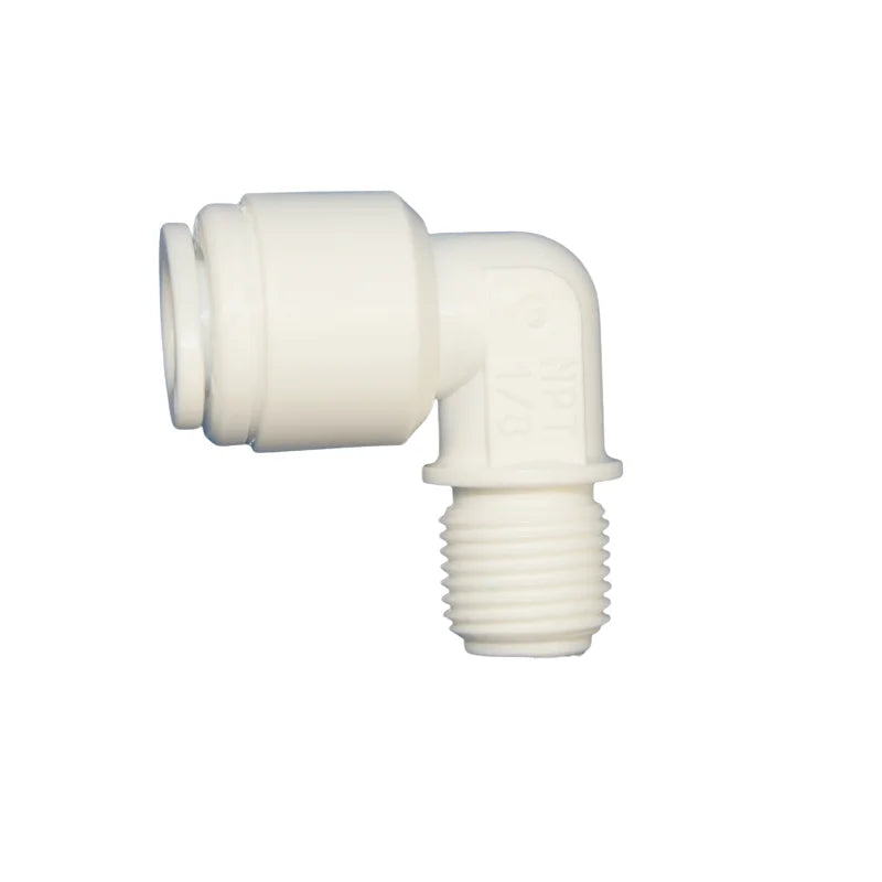 Female Elbows Check Valve Quick Connector Plastic Manual Outdoor Drinking Water Filter Parts NSF Certified Commercial Household