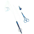 Premium Quality MAQNSCO Blue Hair Extension Tools Set Stainless Steel Pliers for Commercial Use
